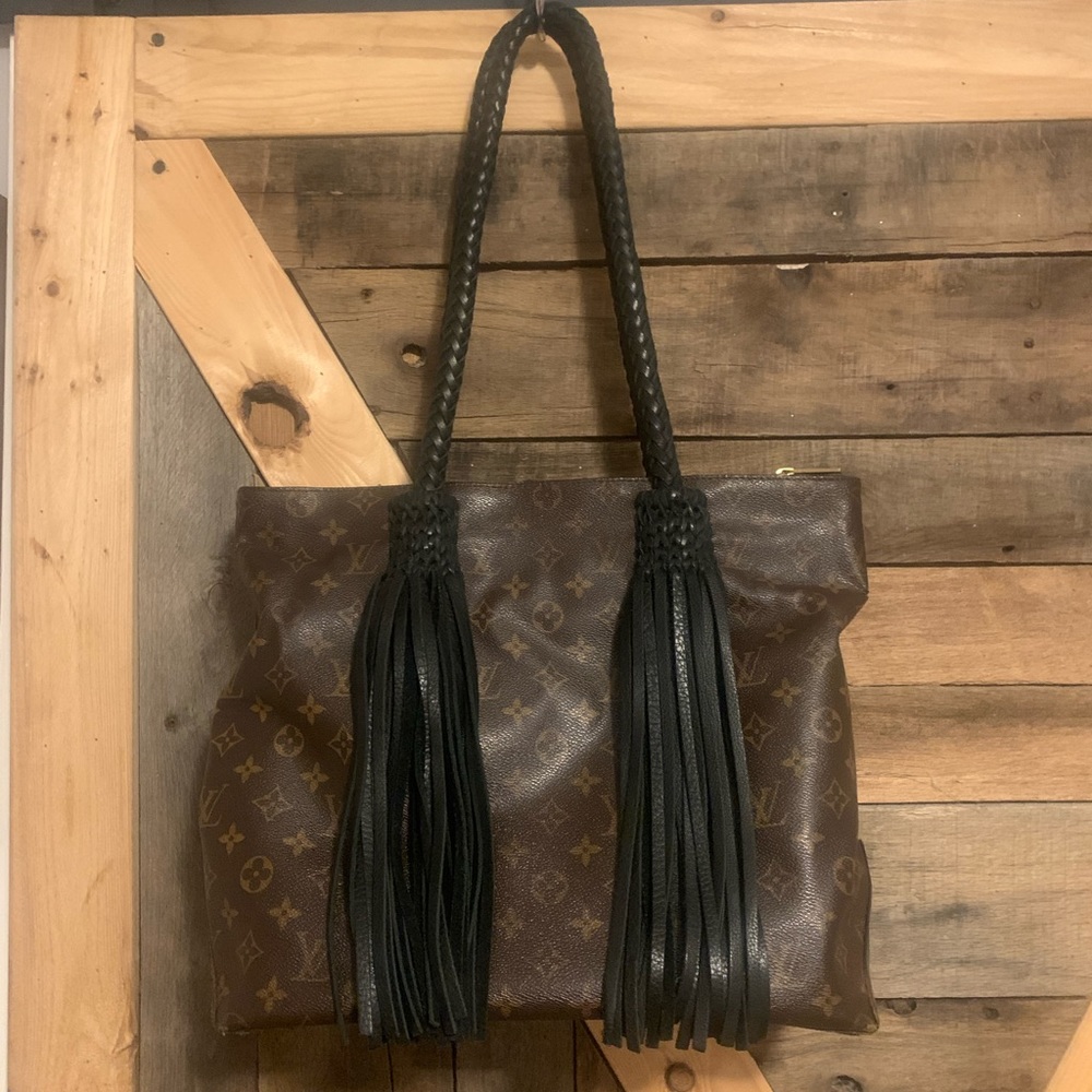 Vintage Boho Louis Vuitton Atlas Large tote